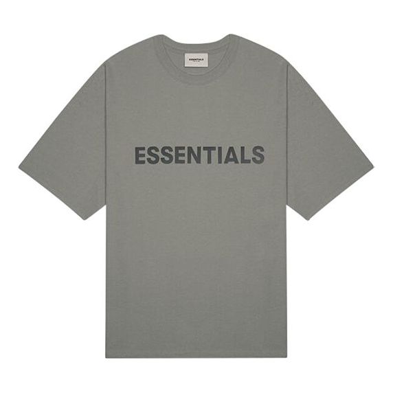 T-shirt Fear of God Essentials Graphic Logo Tee Grå | FOG-SS20-406