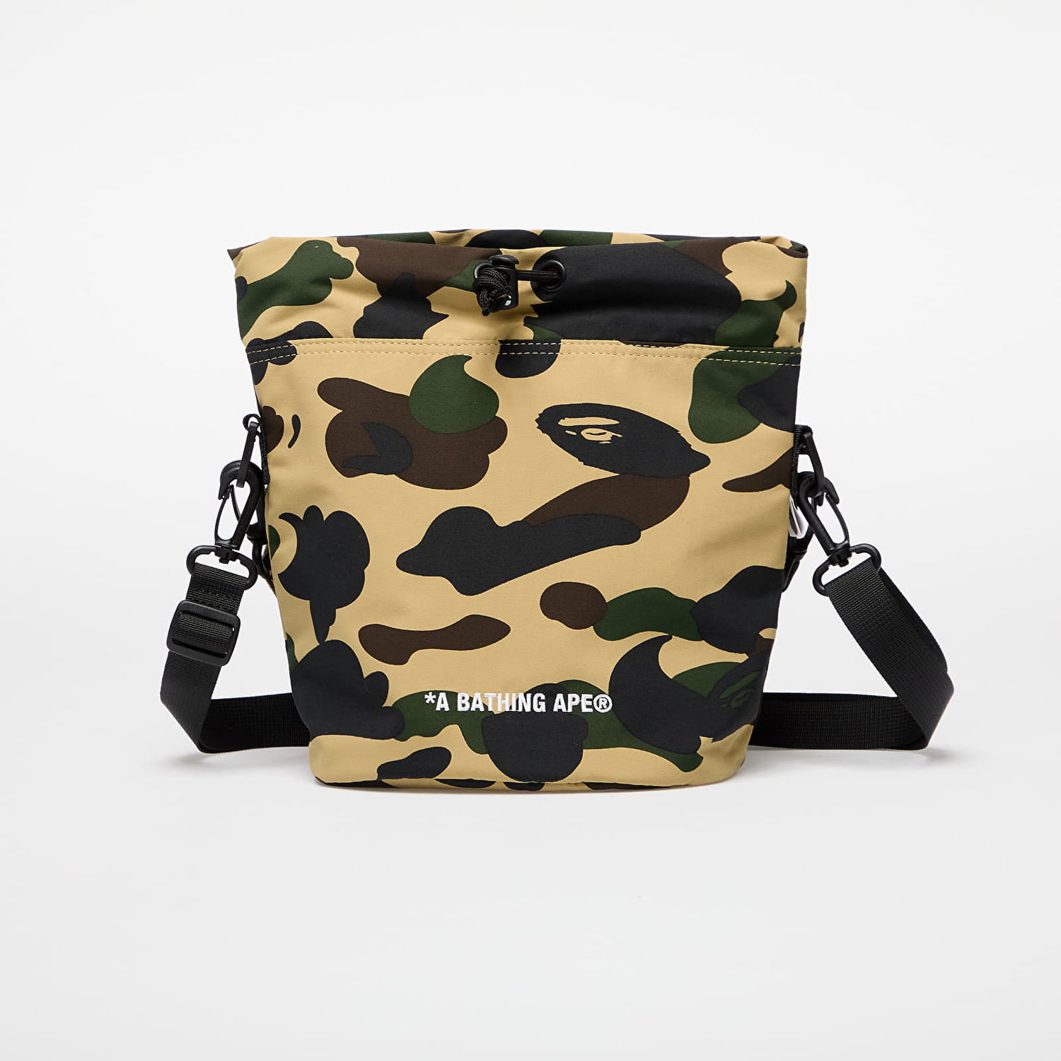 Ryggsäckar och väskor BAPE A BATHING APE 1St Camo Drawstring Bag Gul | 001SGL301007MYEL, 0