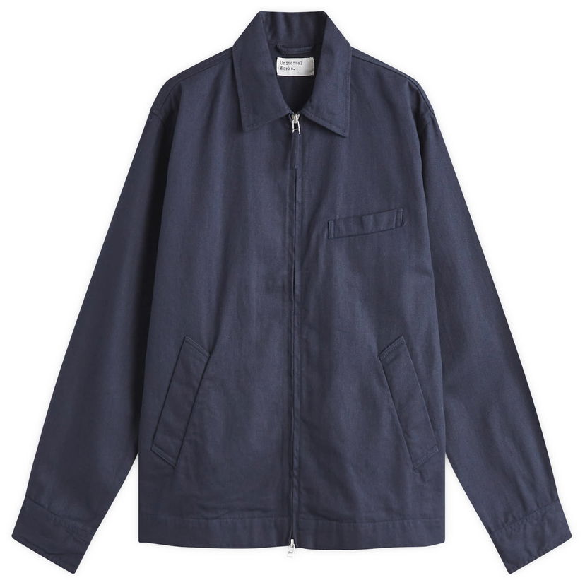 Jacka Universal Works Universal Works Windcheater Jacket, Size Large Mörkblå | P31121-NVY