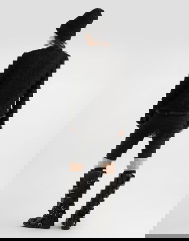 Shorts Dolce & Gabbana Dolce & Gabbana Stretch Satin Bike Shorts Svart | FTAMHTGDCMXN0000, 2