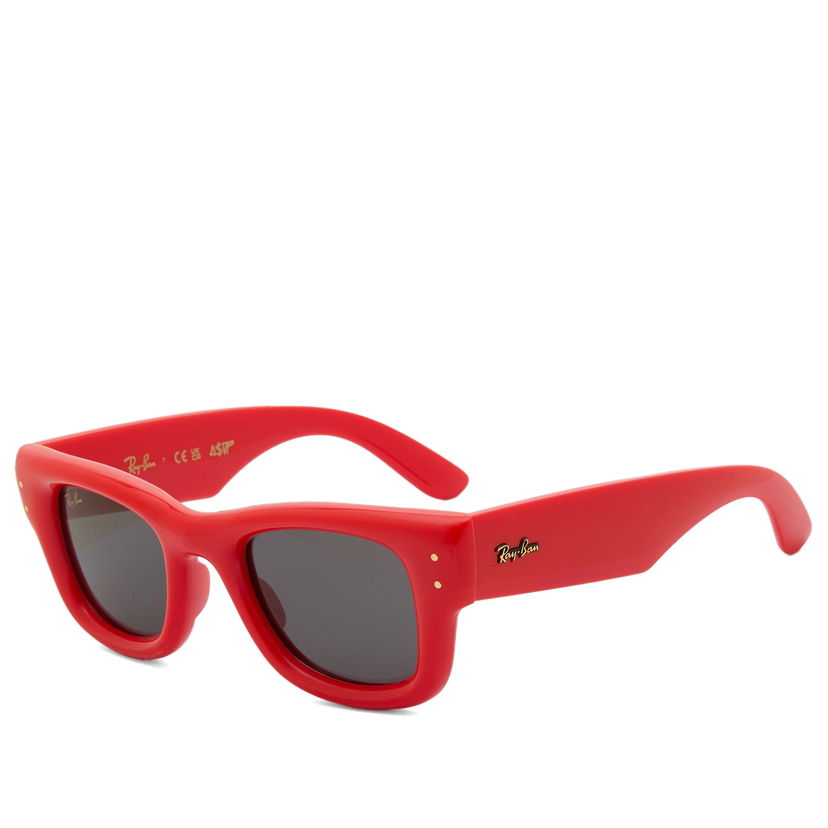Solglasögon Ray-Ban A$AP Rocky Wayfarer Puffer Sunglasses Röd | 0RB4940-47-683187