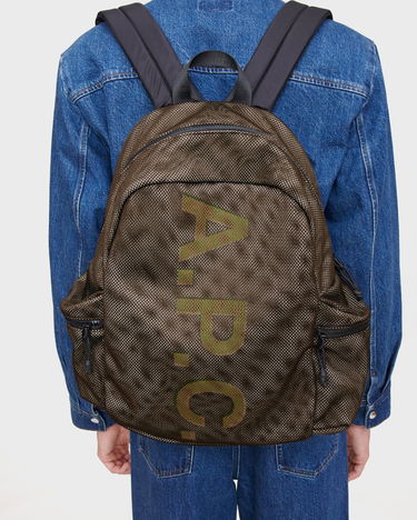 Ryggsäck A.P.C. SAC A DOS TECH REBOUND Grön | PSAEU-H62242-TCA, 2