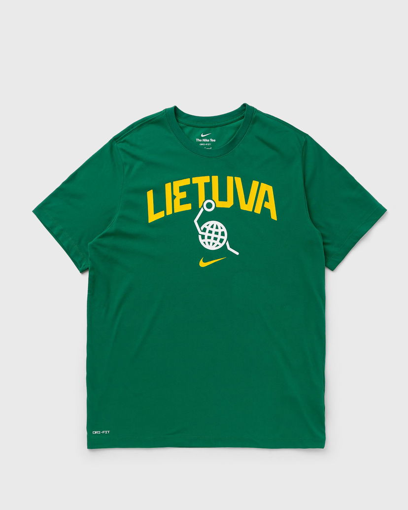 T-shirt Nike LITHUANIA BASKETBALL T-SHIRT OLYMPIA 24 men Shortsleeves Grön | FQ3675-302