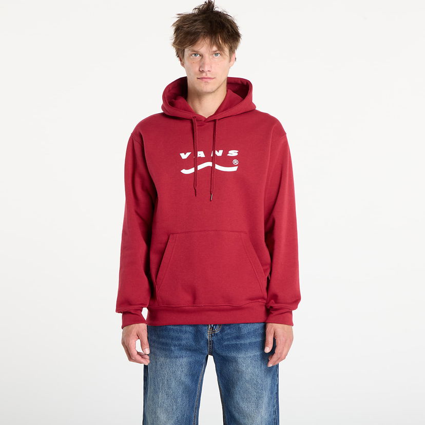 Sweatshirt Vans Vans Deteremined Pullover Hoodie Röd | VN000P8GBRD1