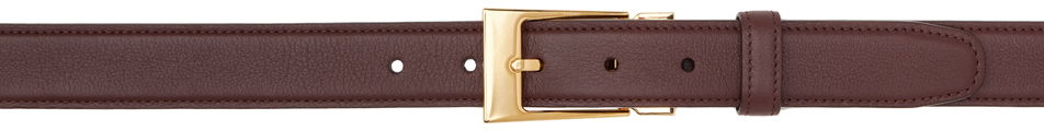 Bälten The Row Formal Leather Belt Brun | W1401-L52, 0