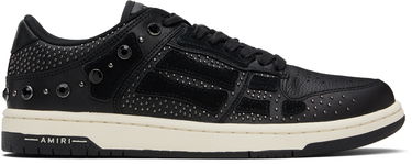 Sneakers och skor AMIRI AMIRI Crystal Studded Skel Top Low Svart | AMFOSR1170, 0