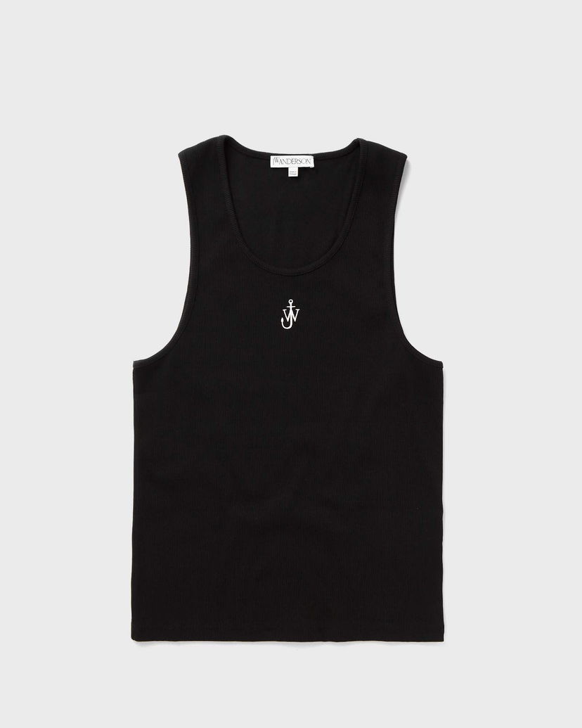 Linne JW Anderson ANCHOR EMBROIDERY VEST Svart | JO0228-PG1512-999