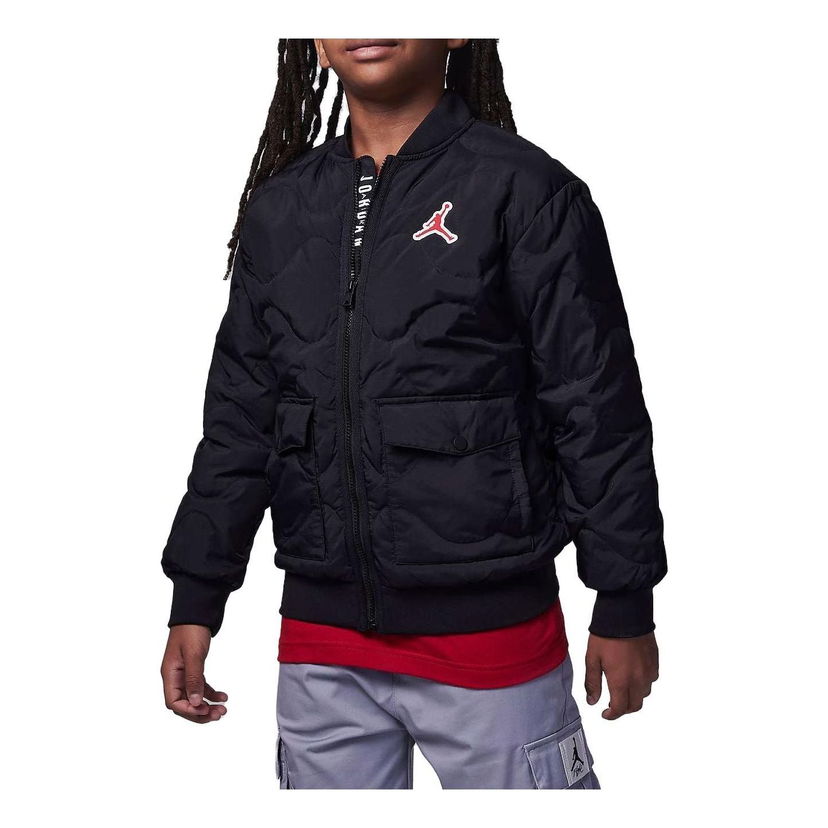 Bomberjacka Jordan Air Jordan Quilted Liner Jacket Svart | FZ6538-010