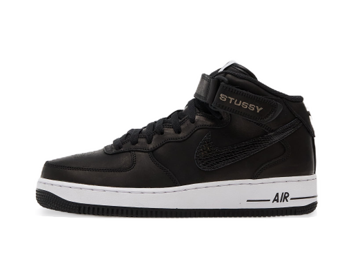 Sneakers och skor Nike Stussy x Air Force 1 '07 Mid W Svart | DJ7840 001