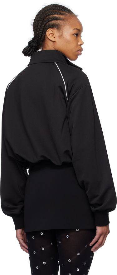 Träningsoverall We11done We11done Logo Track Jacket Svart | WD-TJ0-25-855-W-BK, 2