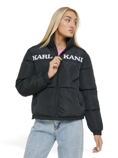 Jacka Karl Kani Retro Essential Puffer Jacket Svart | 6176452