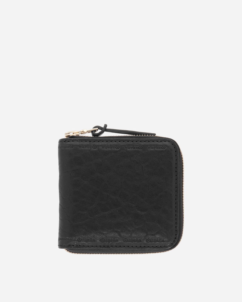 Plånbok visvim Leather Bi-Fold Wallet Black Svart | 0124203003024 BLACK