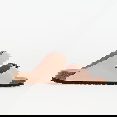 Sneakers och skor Birkenstock Birkenstock Arizona Big Buckle Natural Leather Patent High-Shine Slides Rosa | 1029392, 2
