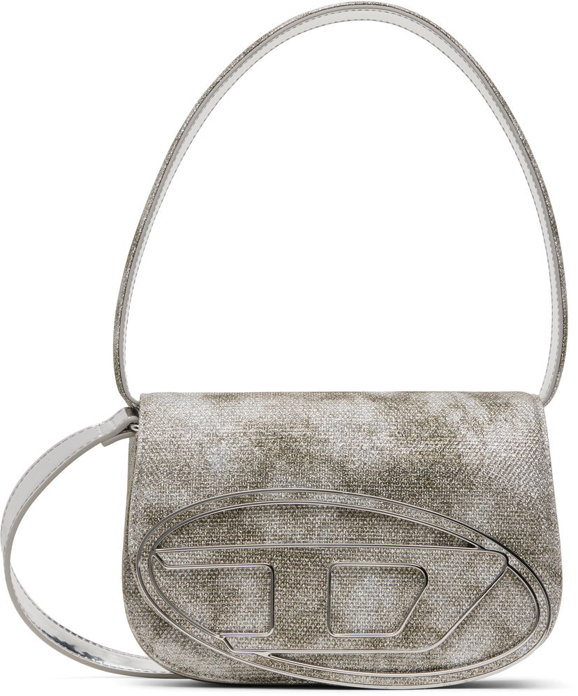 Handväska Diesel Diesel 1DR Glitter Shoulder Bag Metallisk | X08396 P2197