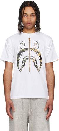 A Bathing Ape 1st Camo Separate Shark Graphic T-Shirt
