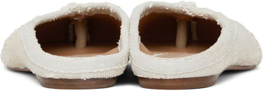Kläder Maison Margiela Maison Margiela Tabi Ballerina Mules Vit | S39WZ0105 P8159, 1