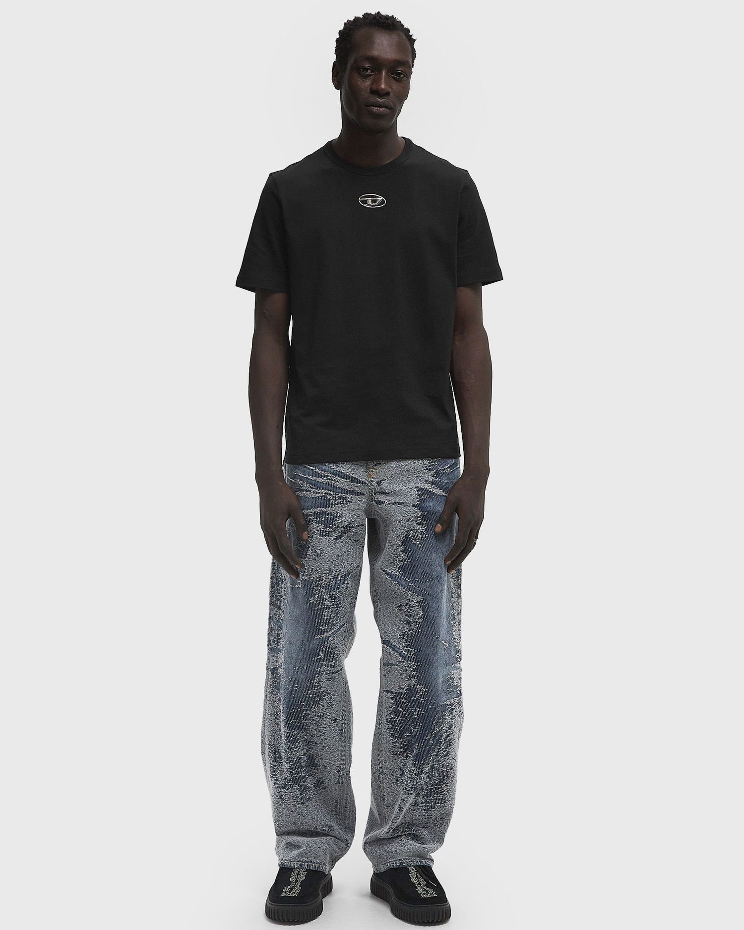 T-shirt Diesel T-ADJUST-OD T-Shirt Size XL Svart | A17880-0CLBR-9XX, 1