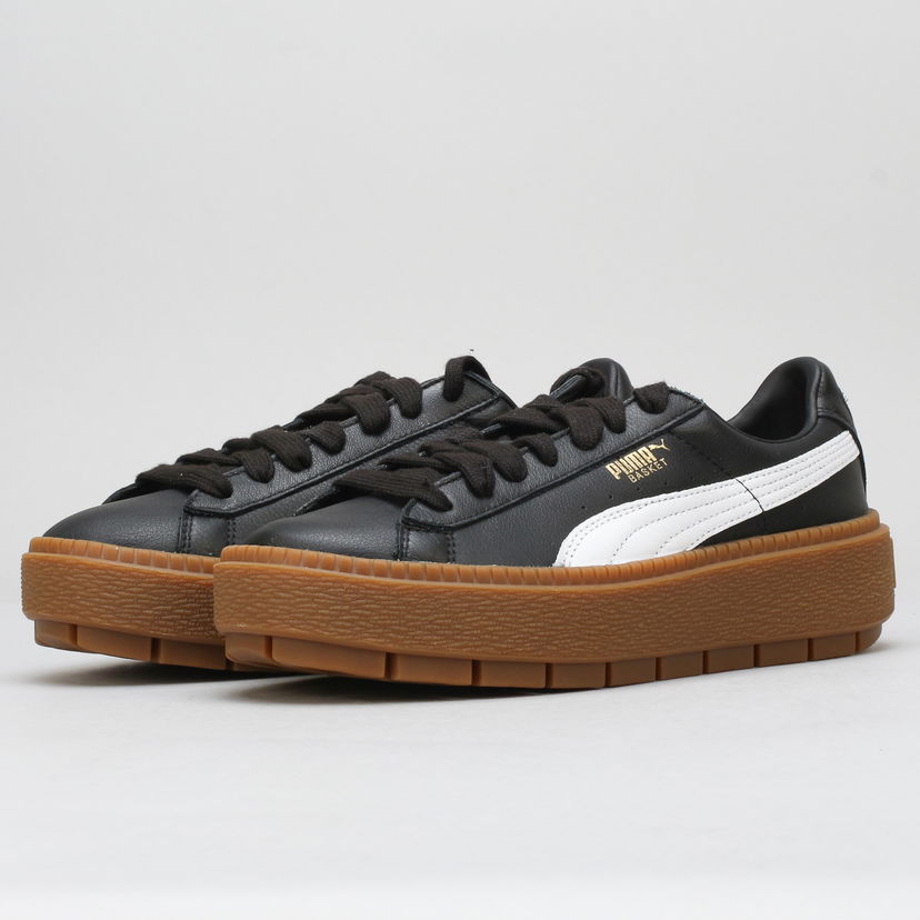 Sneakers och skor Puma Platform Trace L Wn's black - white Svart | 366109 01