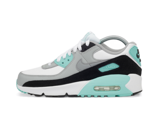 Sneakers och skor Nike Air Max 90 Leather "Hyper Turquoise" GS Vit | CD6864-102