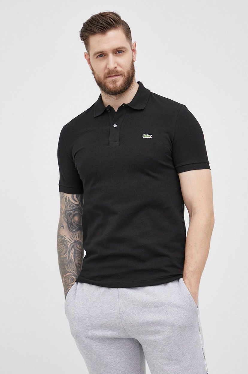 Polotröja Lacoste Polo Svart | PH4012