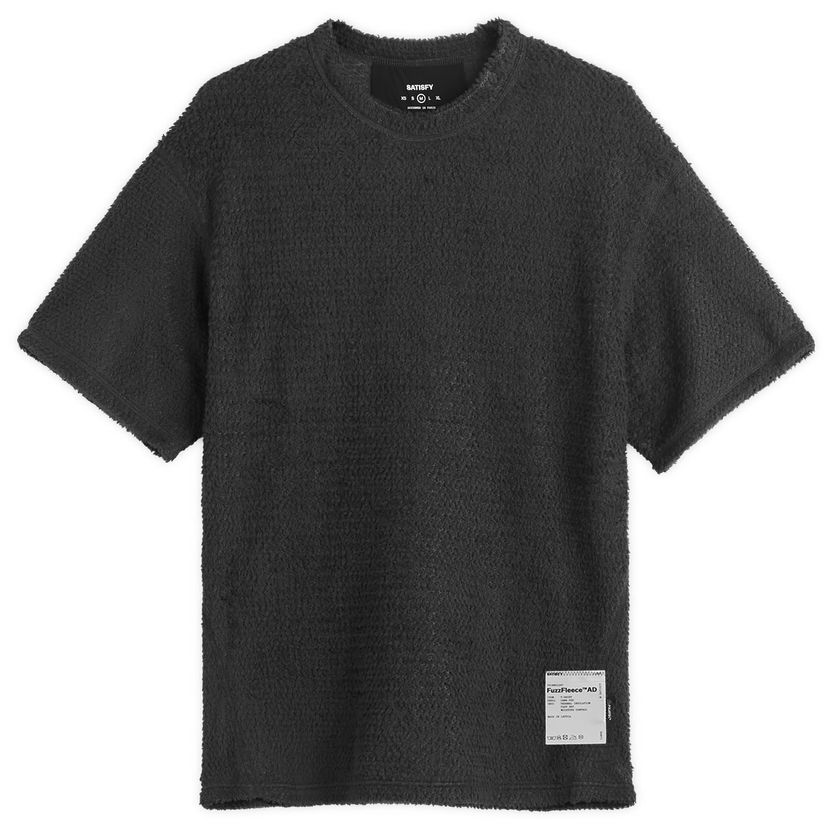 T-shirt Satisfy Satisfy GhostFleece AD T-Shirt, Size Small Svart | 11066-PH