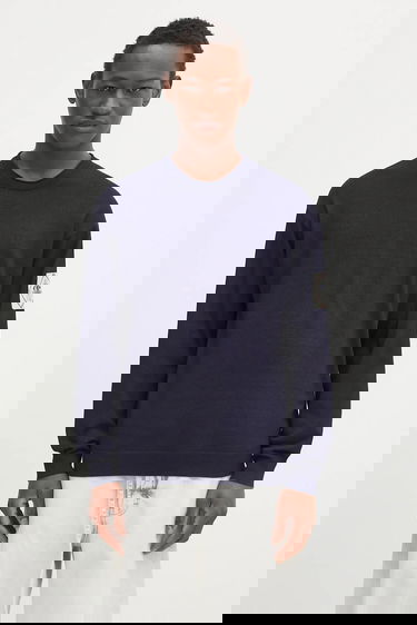 Sweater C.P. Company C.P. Company Crewneck Sweater Mörkblå | 18CMKN195A110330A, 0