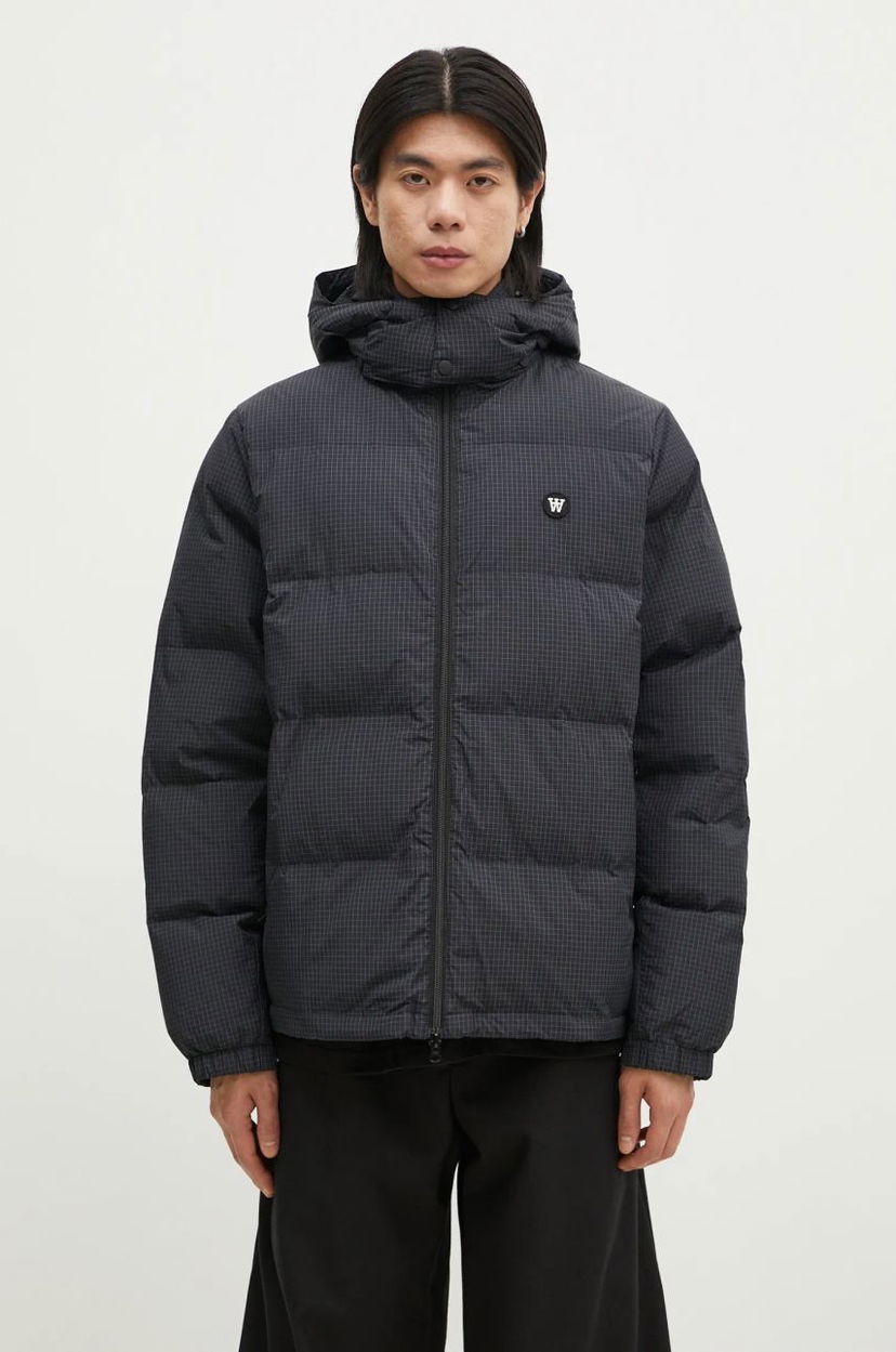 Pufferjacka WOOD WOOD Wood Wood Hen Ripstop Puffer Jacket Svart | 10325101.1629