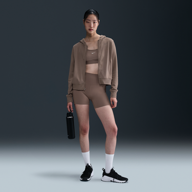 Sweatshirt Nike One High-Waisted 5" Bike Shorts Brun | FN3211-233, 1