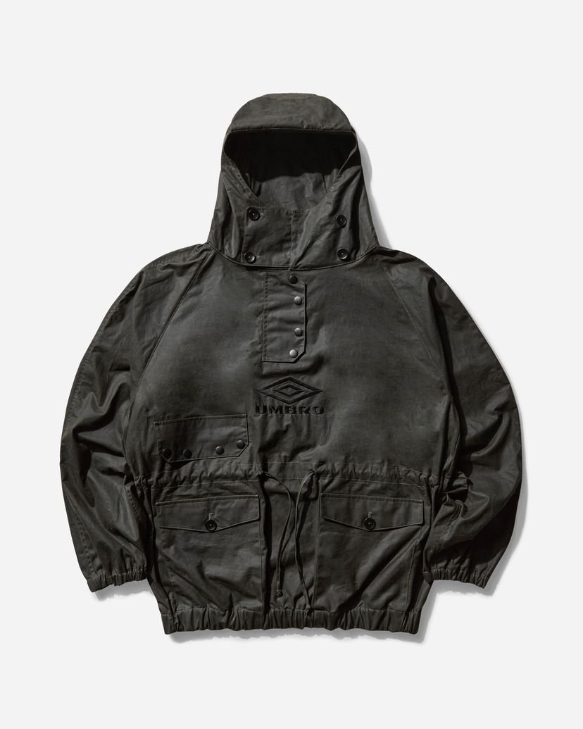 Parkas Umbro Smock Waxed Anorak Svart | UBMW0399FA248 GRN0010
