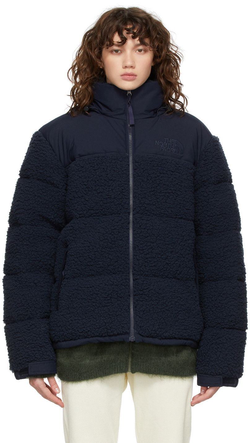 Pufferjacka The North Face Sherpa Nuptse Down Navy Mörkblå | NF0A5A84