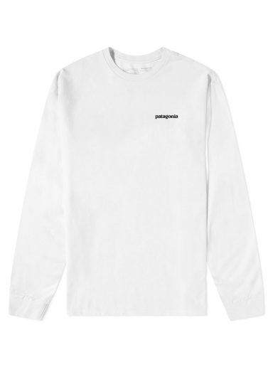 T-shirt Patagonia P-6 Logo Responsibili-Tee Vit | 38518-WHI