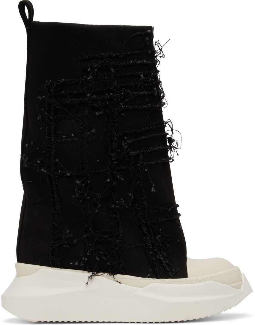 Sneakers och skor Rick Owens DRKSHDW Slashed Fogachine "Black" Svart | DU02C5816 SLASH, 0