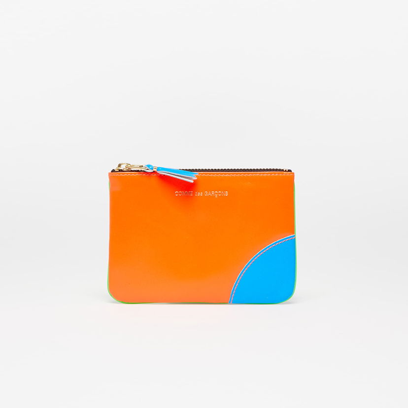 Plånbok Comme des Garçons Super Fluo Green/ Orange Orange | SA8100SF Green Orange