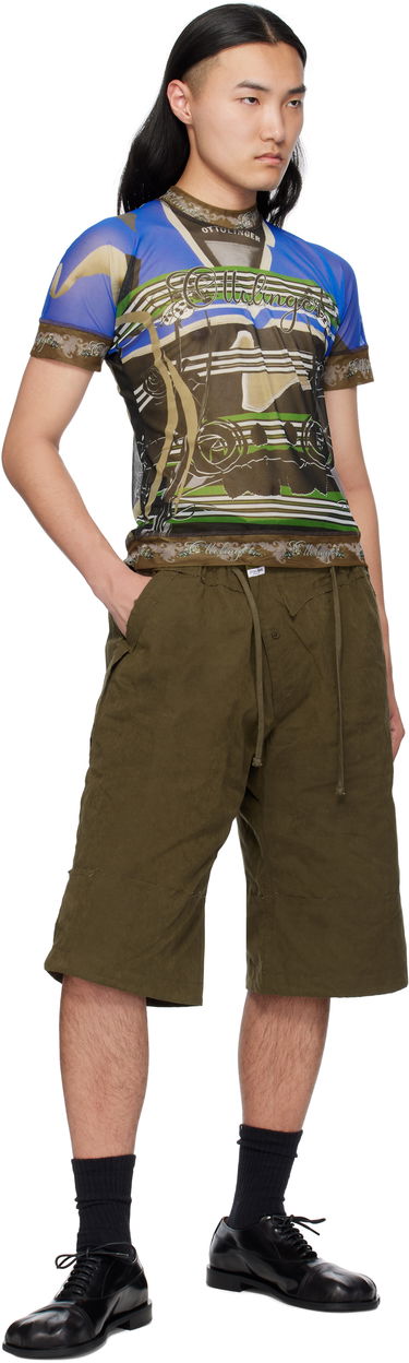 Shorts Ottolinger Ottolinger Baggy Cargo Shorts Grön | 106-200406-01, 3