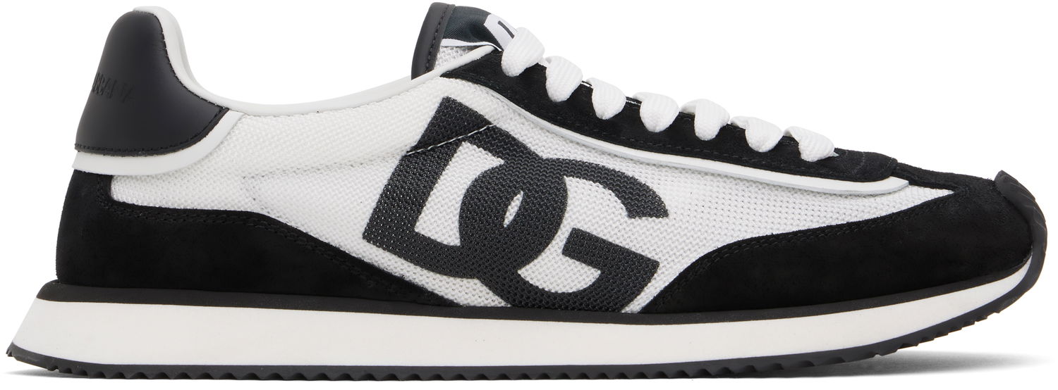 Sneakers och skor Dolce & Gabbana Mixed-Material 'DG' Cushion Vit | CS2288 A5355, 0