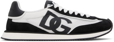 Sneakers och skor Dolce & Gabbana Mixed-Material 'DG' Cushion Vit | CS2288 A5355, 0