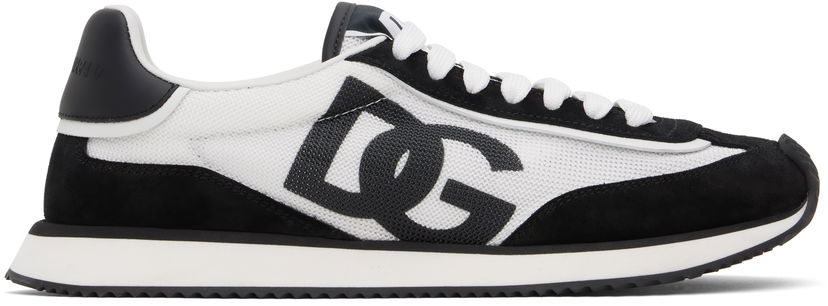 Sneakers och skor Dolce & Gabbana Mixed-Material 'DG' Cushion Vit | CS2288 A5355