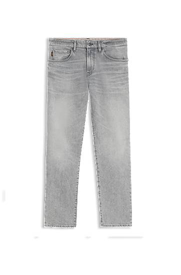Jeans BOSS Maine Regular-Fit Comfort-Stretch Jeans Grå | 50544654, 0