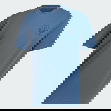 T-shirt adidas Performance Go-To Mock Tee Turkos | IU4431, 1