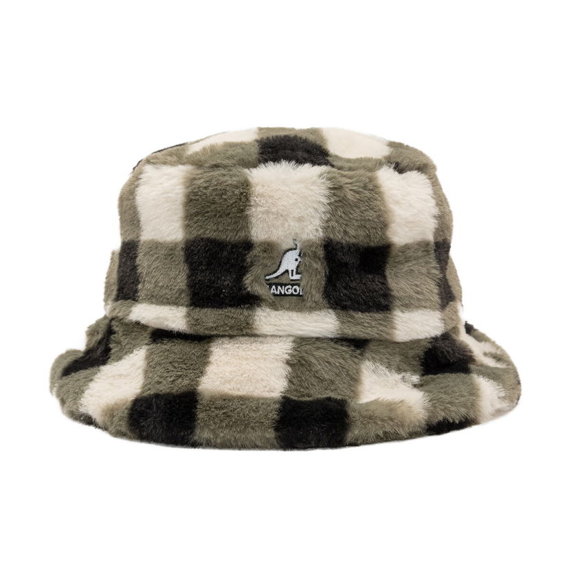 Hatt Kangol Kangol Faux Fur Bucket Hat Flerfärgad | K4370-BC020