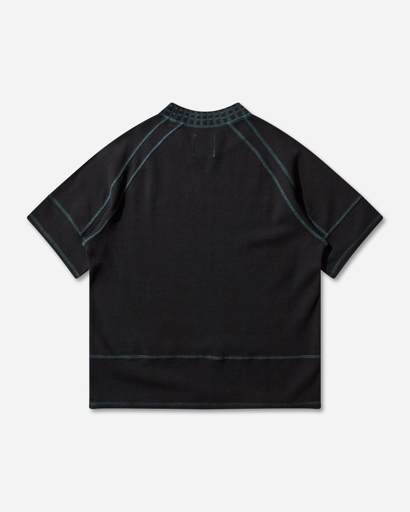T-shirt Asics Novalis Tamarica Raglan Contrast Stitch Mock-Neck T-Shirt Svart | 2203A329-001
