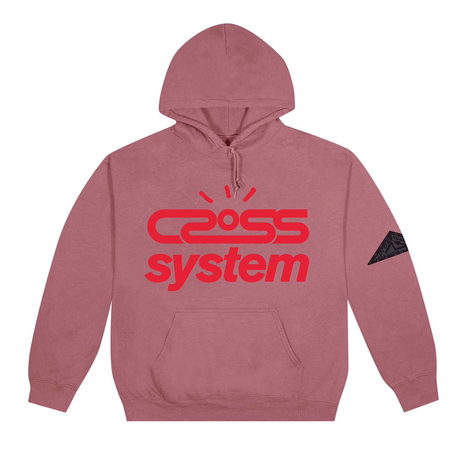 Sweatshirt Cactus Jack by Travis Scott Cross System Hoodie Rosa | CJJ6 HS13 WASH, 1