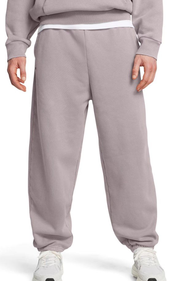 Träningsbyxor Under Armour Under Armour Icon Fleece Wash Oversized Pants Purpur | 1386554-015