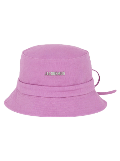 Hatt Jacquemus Le Bob Gadjo Bow Knotted Purpur | 223AC001-5012-640