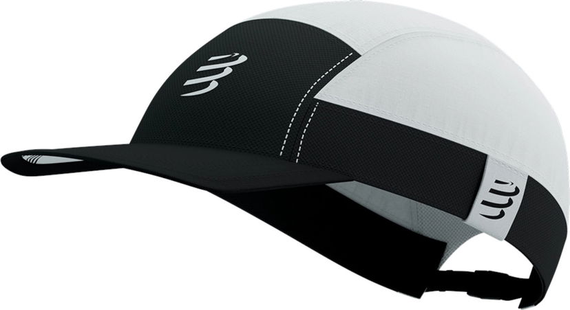 Keps Compressport Compressport 5 Panel Light Cap Vit | xhwu7360002