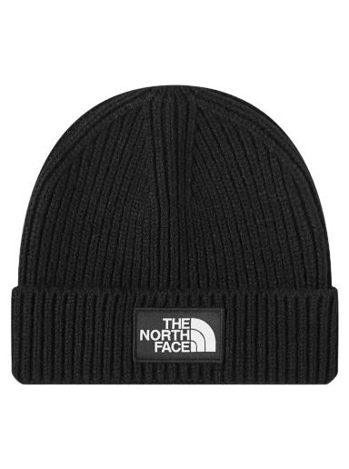 Mössa The North Face Logo Box Cuffed Beanie Svart | NF0A3FJXJK3