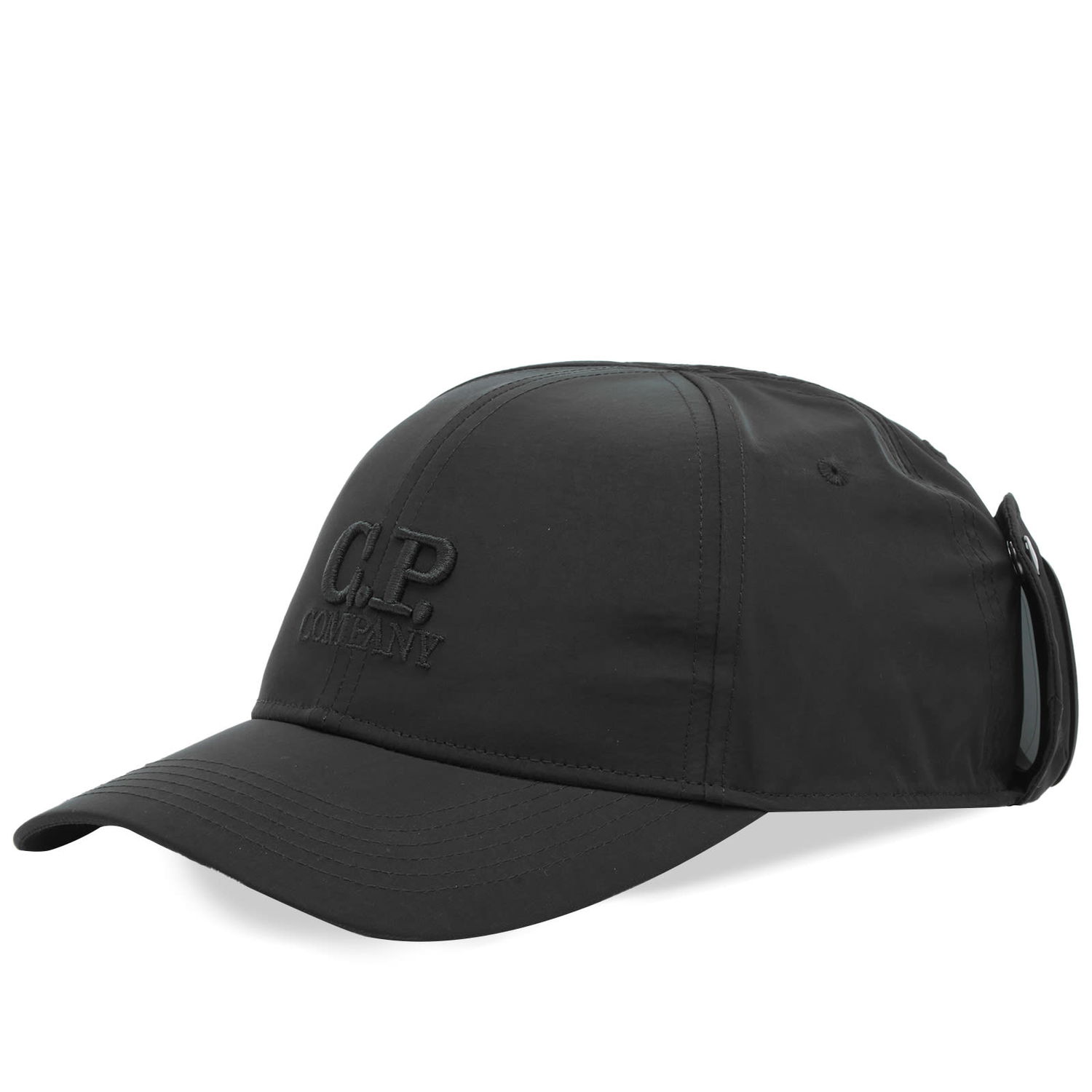 Keps C.P. Company Chrome-R Goggle Cap Svart | CMAC146A-005904A-999, 0