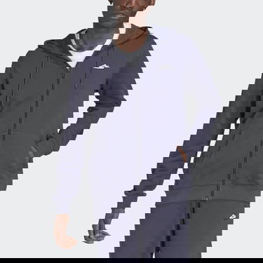 Sweatshirt adidas Originals Embroidered Zip Mörkblå | IA3937, 5