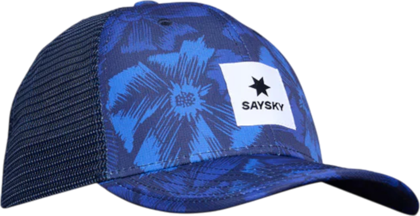 Keps Saysky Saysky Flower Classic Trucker Cap Blå | nuaca301c-1029