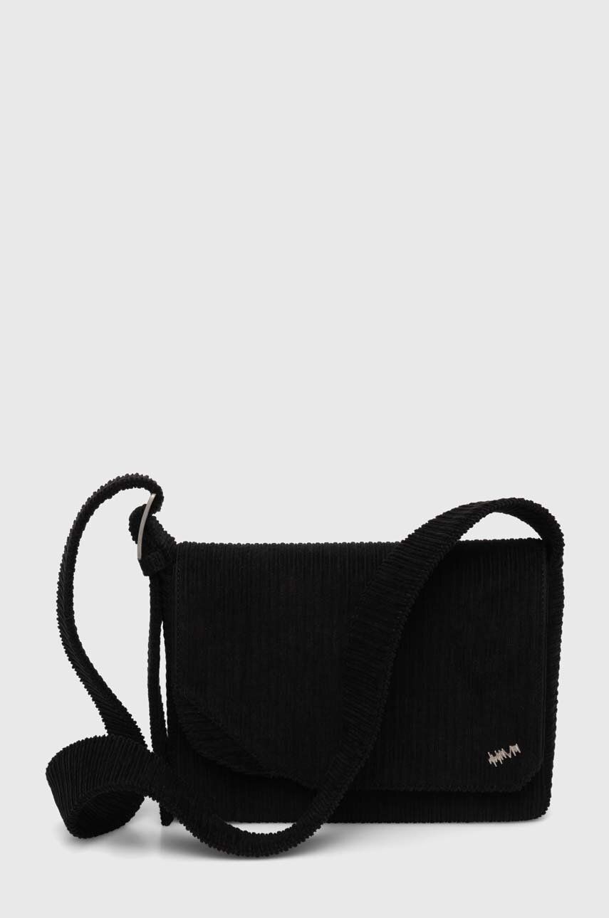Axelväska ADER ERROR Gleas Black Corduroy Shoulder Bag Svart | BMADFWBA2201, 0